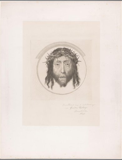 Christ with the crown of thorns