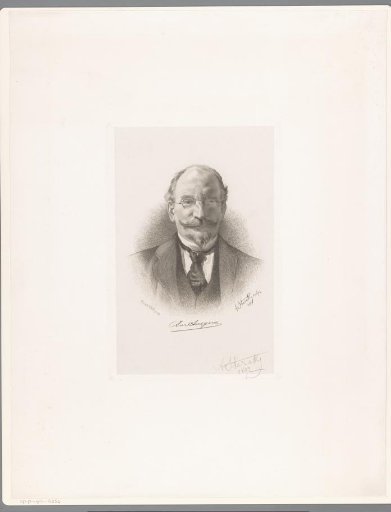 Portrait of an unknown man, possibly A. Sneyers