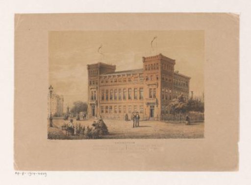 View of the Zeemanshuis in Amsterdam