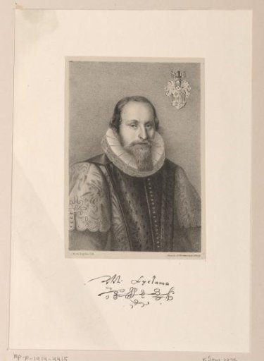 Portrait of Marcus Lycklama à Nijeholt