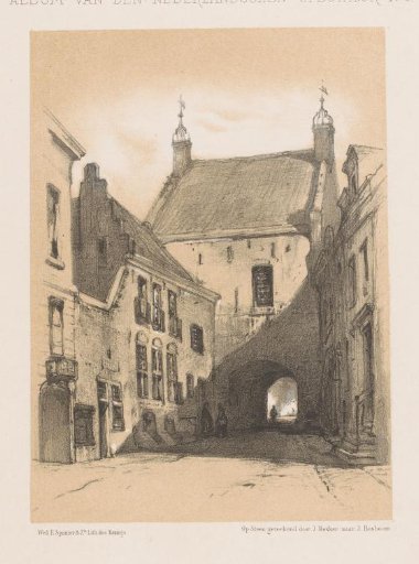 Street with Gate