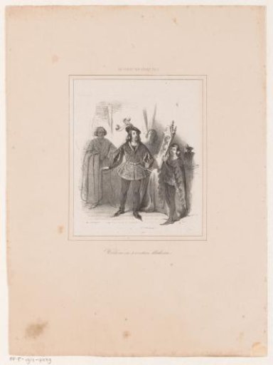 Willem van Nieuwen in the clothes of Philip the Good