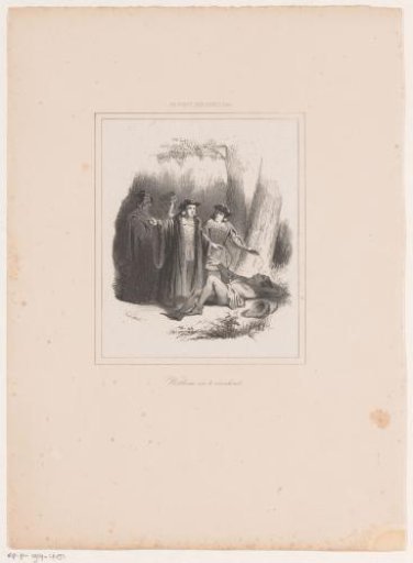 Philip the Good finds Willem van Nieuwen in the forest