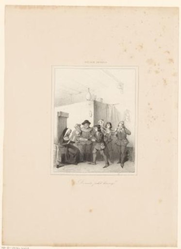 William Beukels tastes his first pickled herring