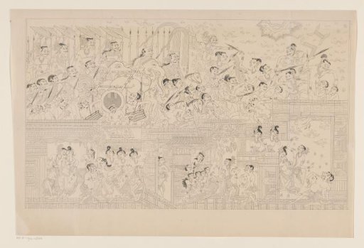 Oriental men and women