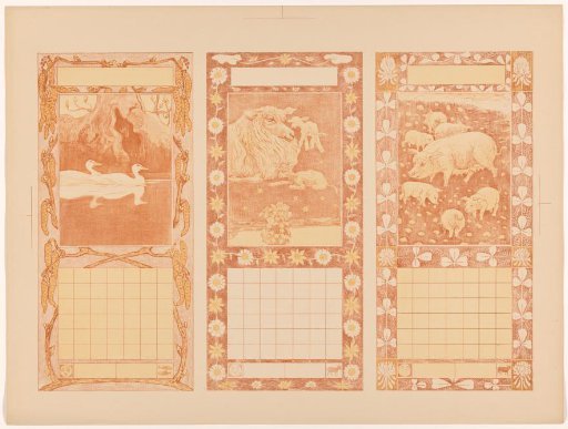 Calendars for February, March and April 1904