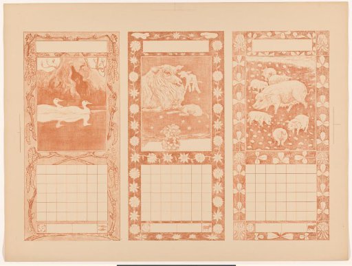 Calendars for February, March and April 1904