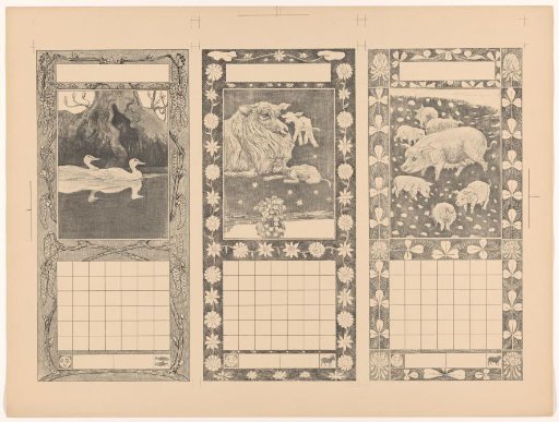 Calendars for February, March and April 1904