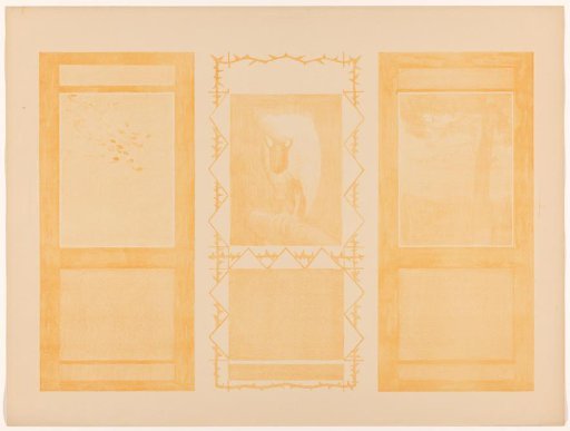 Napkin of white linen damask