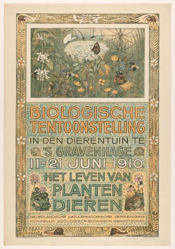 Poster for the Biological Exhibition