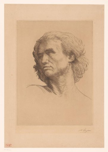 Head of a man