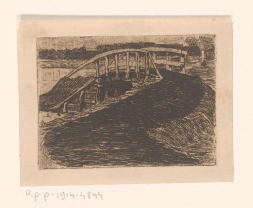 Landscape with bridge