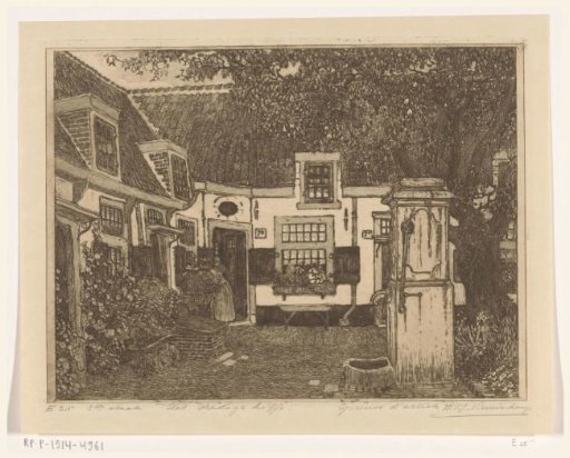 Hofje van Loo in Haarlem