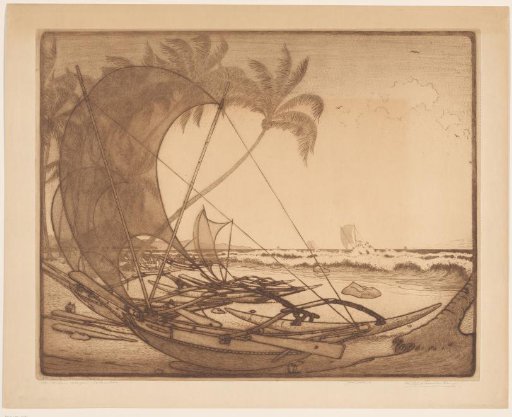 Sails drying, Colombo