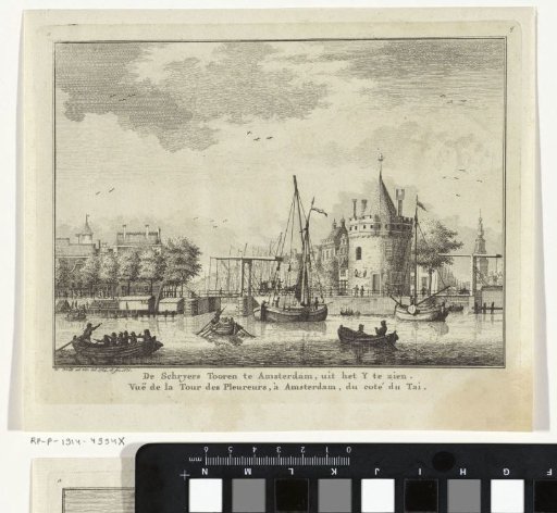 View of the Schreierstoren from the IJ