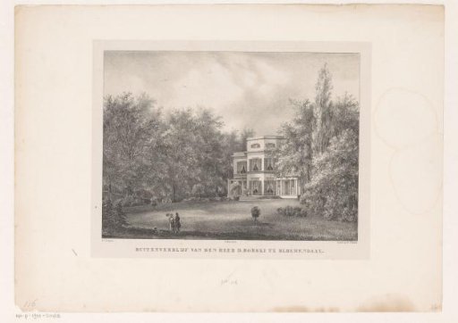 View of the Estate Lindenheuvel in Bloemendaal