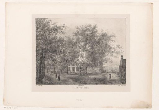 View of Elswoutshoek House in Overveen