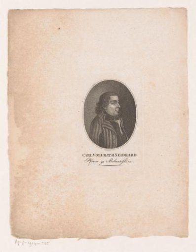 Portrait of Carl Vollrath Neidhard