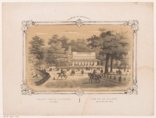 Sociëteit in de Haarlemmerhout in Haarlem