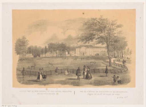 View of the Deer Park in The Hague