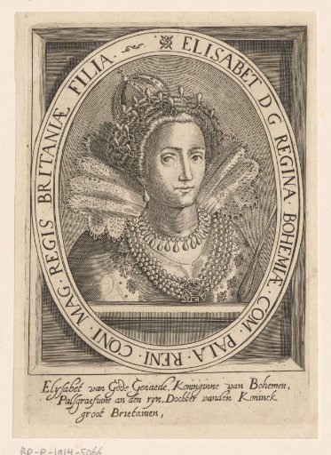 Portrait of Elisabeth Stuart