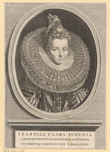 Portrait of Isabella Clara Eugenia, Infanta of Spain