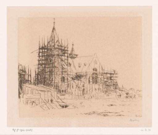 Church under construction