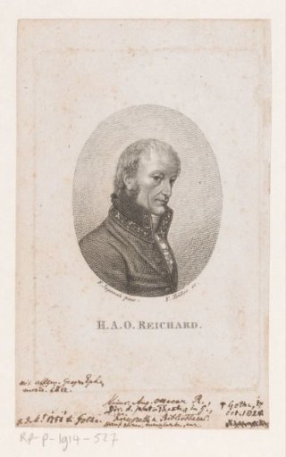 Portrait of Heinrich August Ottokar Reichard