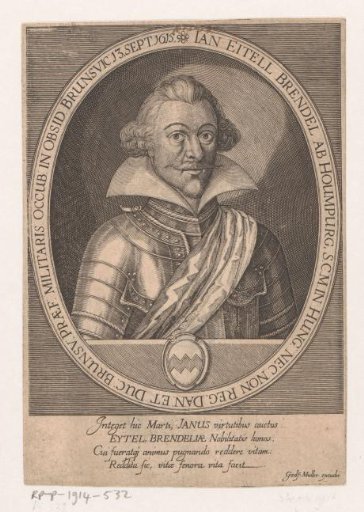 Portrait of Johann Eitel Brendel von Homburg