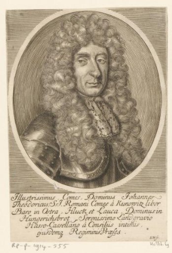 Portrait of Johann Dietrich, Freiherr von Kunowitz