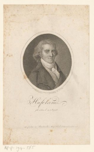 Portrait of Christoph Wilhelm von Hufeland