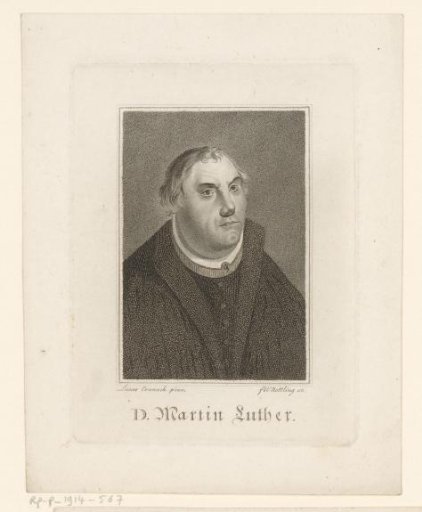 Portrait of Martin Luther