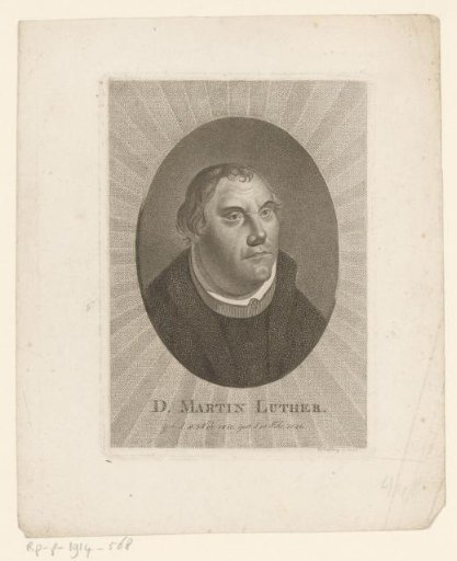 Portrait of Martin Luther