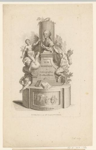 Portrait of Gottlieb Wilhelm Rabener