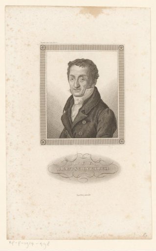 Portrait of Karl Gottlieb Bretschneider