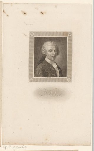 Portrait of Christian Fürchtegott Gellert