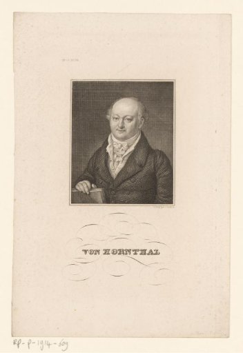 Portrait of Franz Ludwig von Hornthal