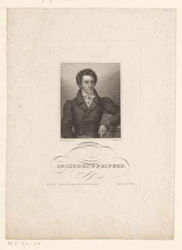 Portrait of Philipp Jakob Siebenpfeiffer