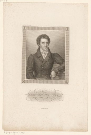 Portrait of Philipp Jakob Siebenpfeiffer