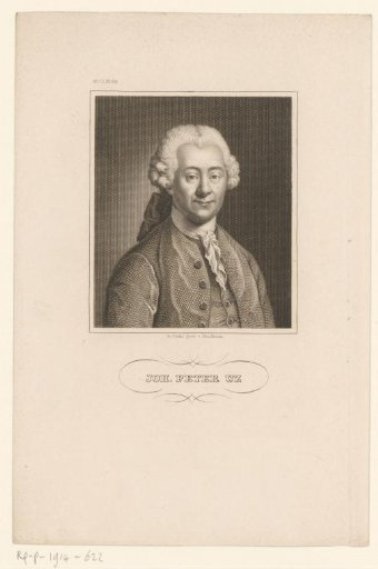 Portrait of Johann Peter Uz