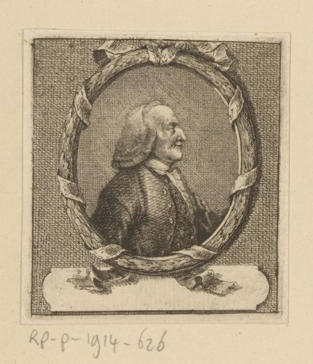 Portrait of Johann Christian Senckenberg