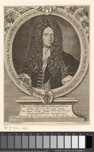Portrait of Georg Abraham Mercklin
