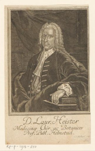 Portrait of Lorenz Heister