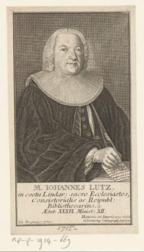 Portrait of Johann Lutz