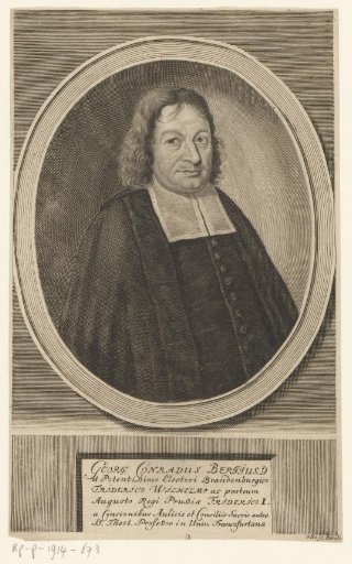 Portrait of Georg Conrad Bergius