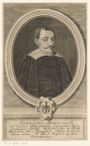 Portrait of Johann Bergius