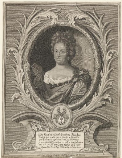 Portrait of Eva Catharina von Ribbeck