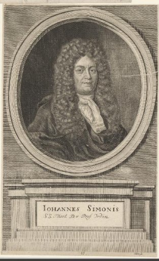 Portrait of Johann Simonis