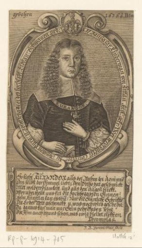Portrait of Balthasar Kindermann
