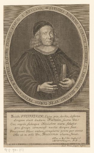 Portrait of Johann Lorenz Pfeiffer